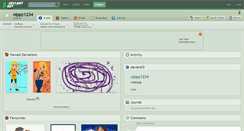 Desktop Screenshot of nippy1234.deviantart.com