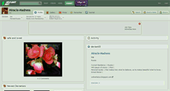 Desktop Screenshot of miracle-madness.deviantart.com