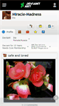 Mobile Screenshot of miracle-madness.deviantart.com