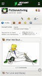 Mobile Screenshot of fictionartwing.deviantart.com