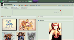 Desktop Screenshot of midulcelocura.deviantart.com