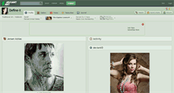 Desktop Screenshot of define-x.deviantart.com