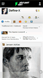 Mobile Screenshot of define-x.deviantart.com