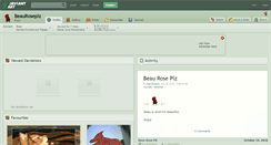 Desktop Screenshot of beauroseplz.deviantart.com