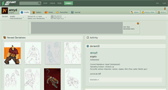 Desktop Screenshot of annyd.deviantart.com