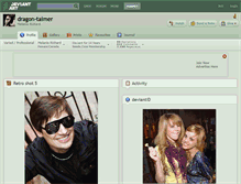 Tablet Screenshot of dragon-taimer.deviantart.com