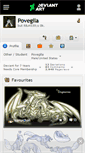 Mobile Screenshot of povegila.deviantart.com