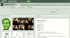 Desktop Screenshot of freedom-of-the-soul.deviantart.com