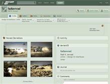 Tablet Screenshot of fadiawwad.deviantart.com