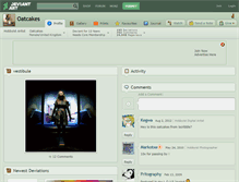 Tablet Screenshot of oatcakes.deviantart.com