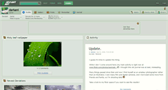 Desktop Screenshot of darkani.deviantart.com