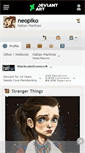 Mobile Screenshot of neopiko.deviantart.com