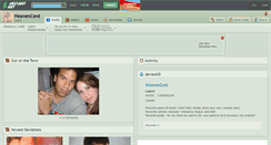 Desktop Screenshot of heavencent.deviantart.com