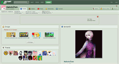 Desktop Screenshot of makotozhen.deviantart.com
