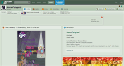 Desktop Screenshot of amrasfelagund.deviantart.com