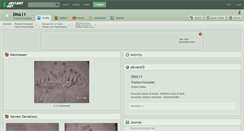 Desktop Screenshot of dna11.deviantart.com