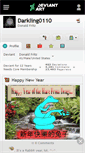 Mobile Screenshot of darkling0110.deviantart.com