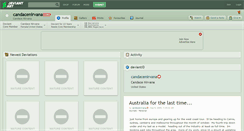 Desktop Screenshot of candacenirvana.deviantart.com