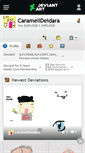 Mobile Screenshot of caramelldeidara.deviantart.com