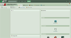 Desktop Screenshot of customizelovers.deviantart.com
