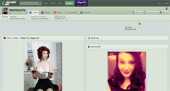 Desktop Screenshot of missmarjorie.deviantart.com