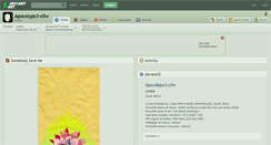 Desktop Screenshot of apocalyps3-c0w.deviantart.com