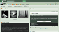 Desktop Screenshot of bzed.deviantart.com