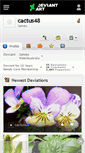 Mobile Screenshot of cactus48.deviantart.com