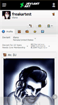 Mobile Screenshot of freakartest.deviantart.com