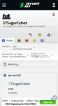 Mobile Screenshot of 37sugarcubes.deviantart.com