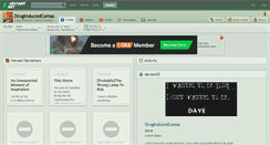 Desktop Screenshot of druginducedcomas.deviantart.com