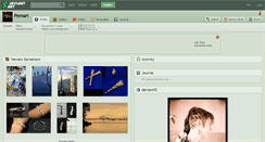 Desktop Screenshot of pemari.deviantart.com