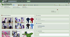 Desktop Screenshot of mylittleplushie.deviantart.com