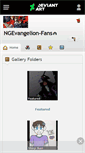 Mobile Screenshot of ngevangelion-fans.deviantart.com