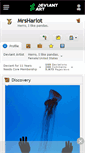 Mobile Screenshot of mrsharlot.deviantart.com