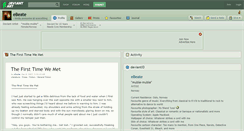 Desktop Screenshot of ebeate.deviantart.com