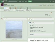 Tablet Screenshot of et-toi.deviantart.com