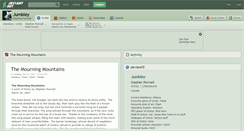 Desktop Screenshot of jumbley.deviantart.com