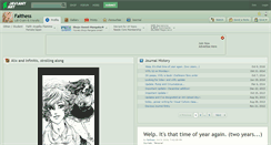 Desktop Screenshot of faithess.deviantart.com