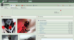 Desktop Screenshot of collapsus.deviantart.com