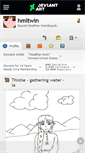 Mobile Screenshot of hmltwin.deviantart.com