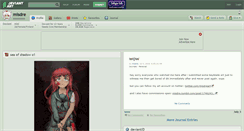 Desktop Screenshot of misdre.deviantart.com