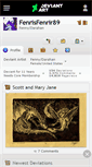 Mobile Screenshot of fenrisfenrir89.deviantart.com