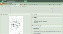 Desktop Screenshot of dragonball-empire.deviantart.com