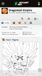 Mobile Screenshot of dragonball-empire.deviantart.com
