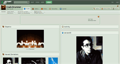 Desktop Screenshot of crash-drummer.deviantart.com