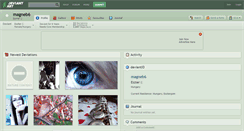 Desktop Screenshot of magneb6.deviantart.com