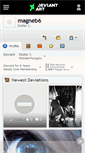 Mobile Screenshot of magneb6.deviantart.com