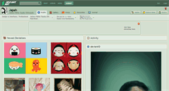 Desktop Screenshot of japah.deviantart.com