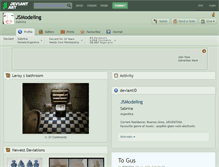 Tablet Screenshot of jsmodeling.deviantart.com